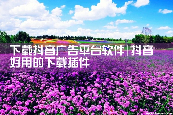 下载抖音广告平台软件